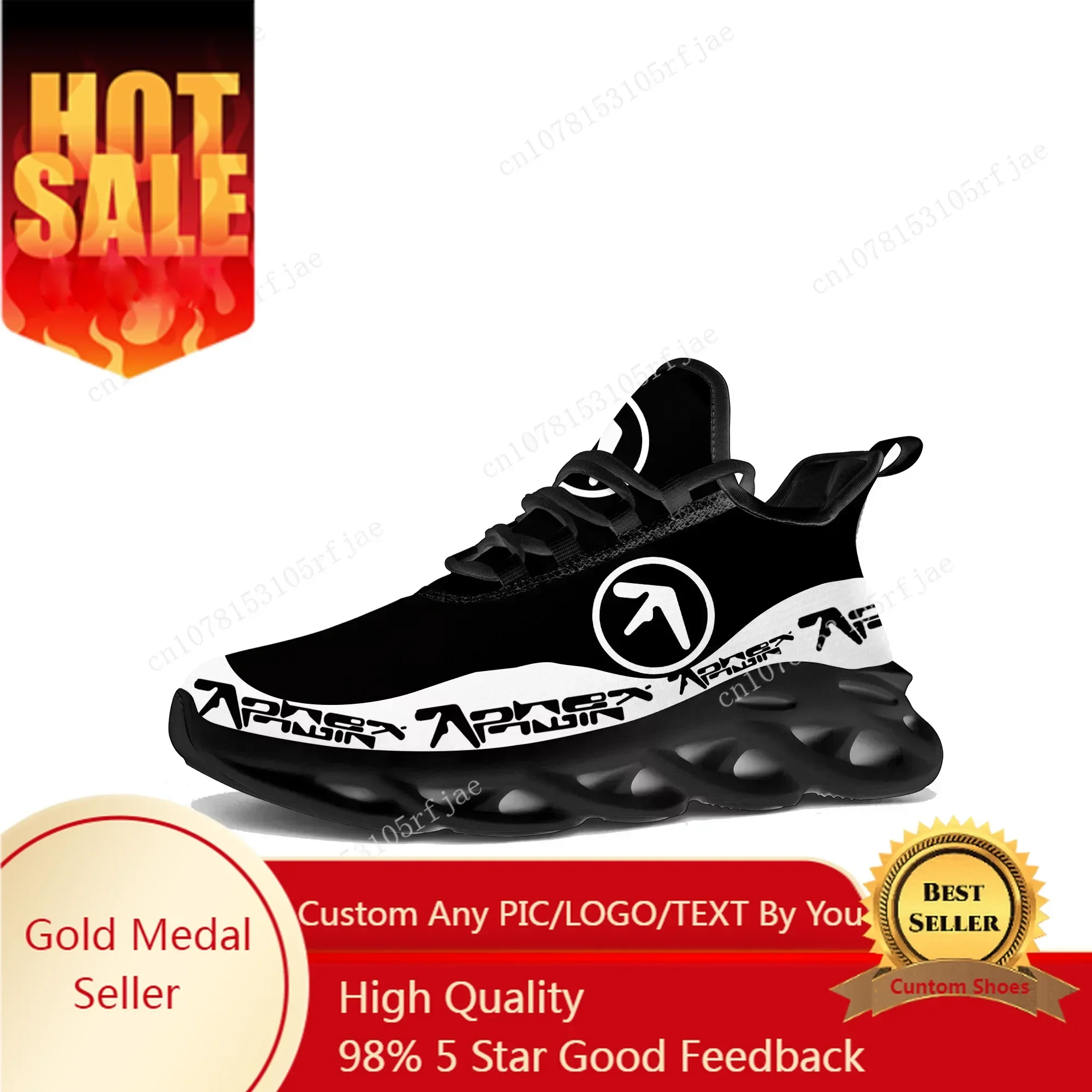 Women Shoes Running - Aphex Twin Flats Sneakers Mens Womens