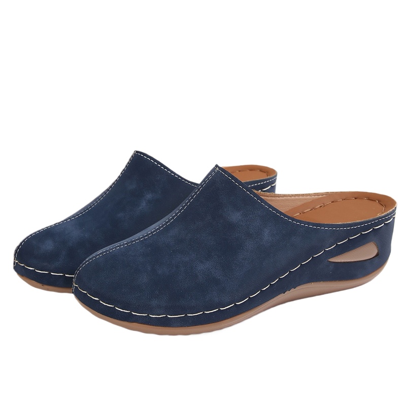 Women's Casual Wedge Mules Com - Women'S Shoes With Arch Support 评论和价格