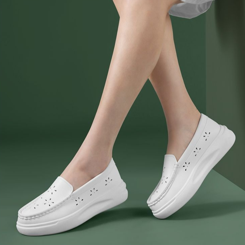 Women Thick Sole Nurse Shoes B - Women'S Shoes For Standing All Day 评论和价格