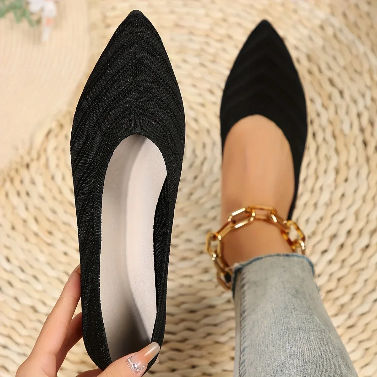Women's Pointed Toe Flat Shoes - Women Shoes Casual 评论和价格