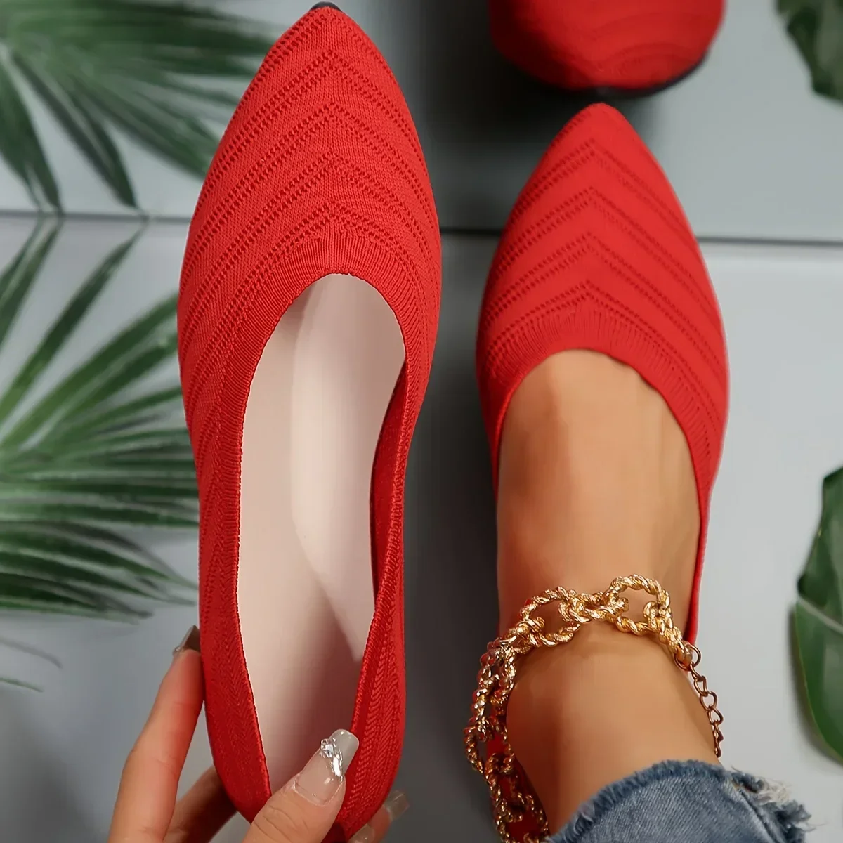 Women's Pointed Toe Flat Shoes - Women Shoes Casual 评论和价格
