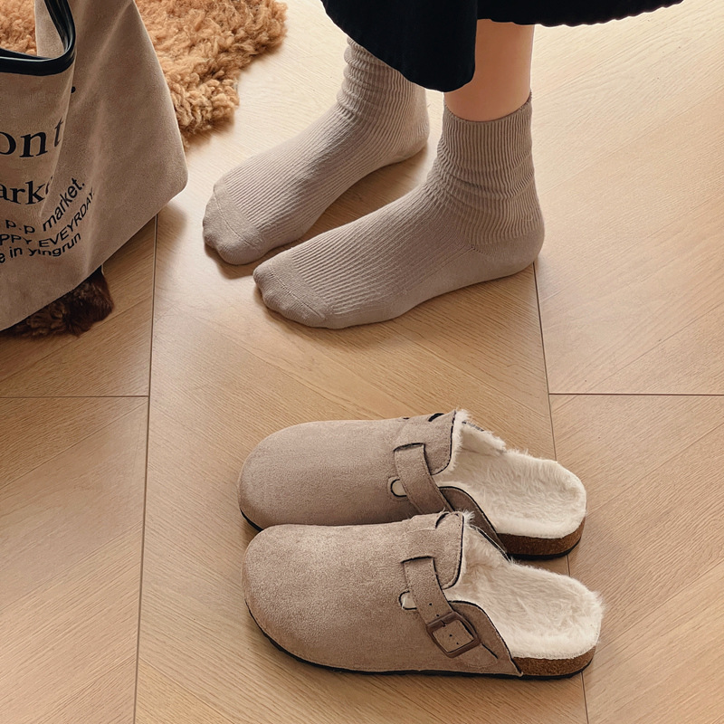 Women Suede Clogs Men Mules Co - Women'S Shoes With Arch Support 评论和价格