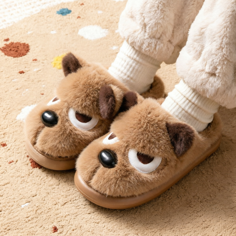 Winter Puppy Dog Thick Plush C - Women'S Shoes Hush Puppies 评论和价格