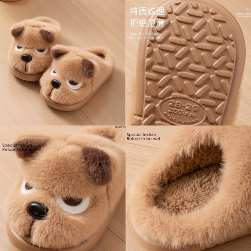Winter Puppy Dog Thick Plush C - Women'S Shoes Hush Puppies 评论和价格
