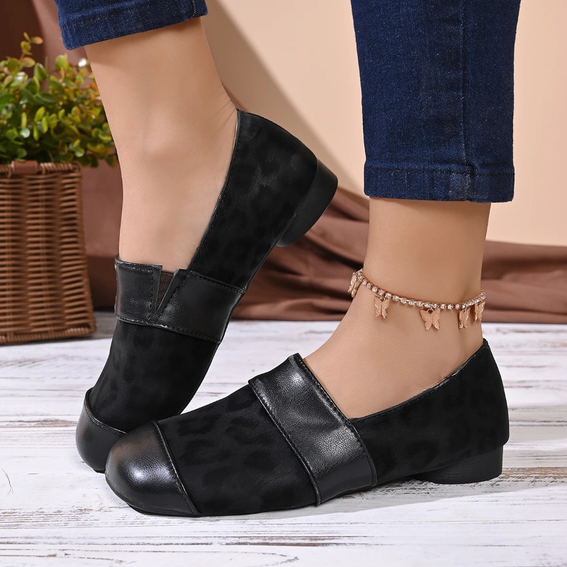 Women's Fashion Leopard Print  - Loafer Flat Women 评论和价格