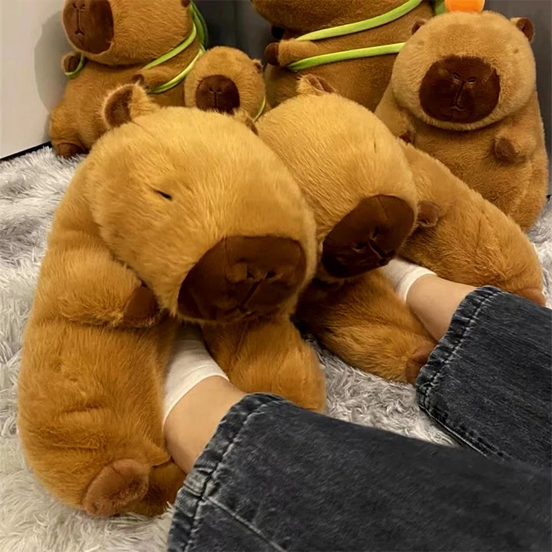 Novelty capybara slippers unis - Women Shoes Winter 评论和价格