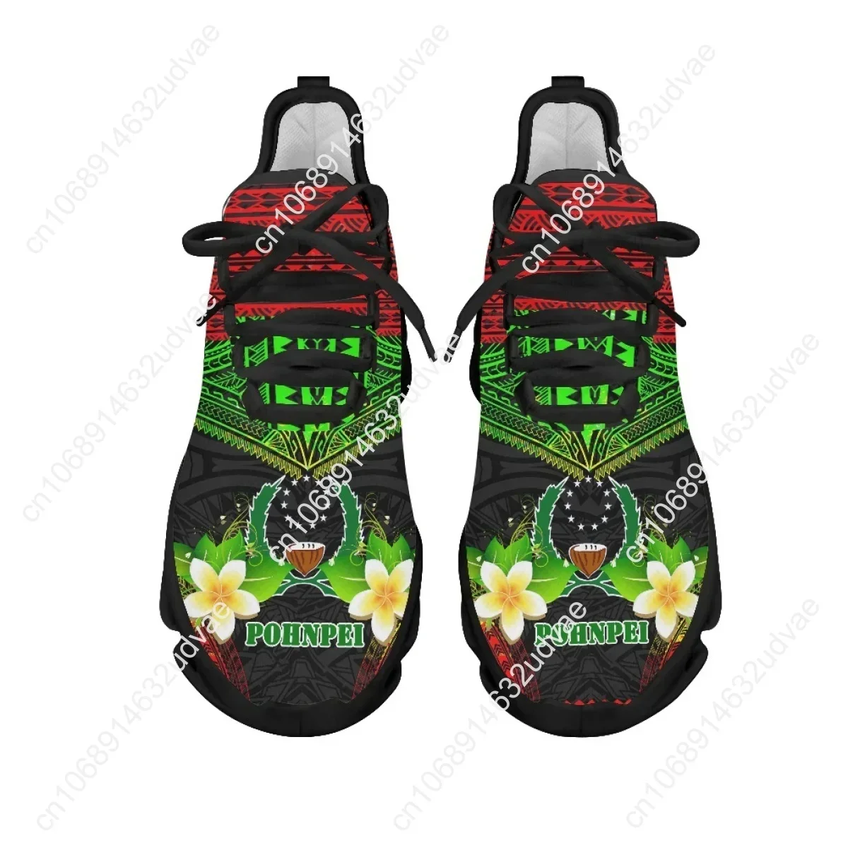Polynesian Pohnpei Plumeria De - Women Shoes Running 评论和价格