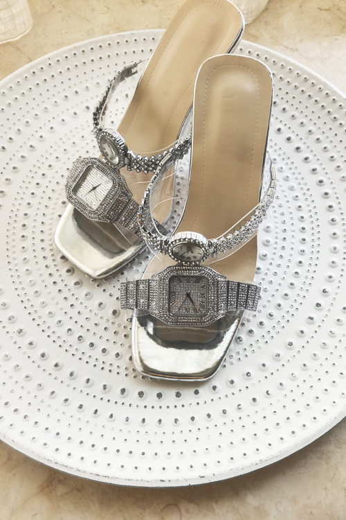 Original design Crystal watch  - Clear Strap Heel 评论和价格