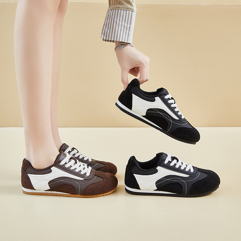 Women's leather sports shoes,  - Women Shoes Running 评论和价格