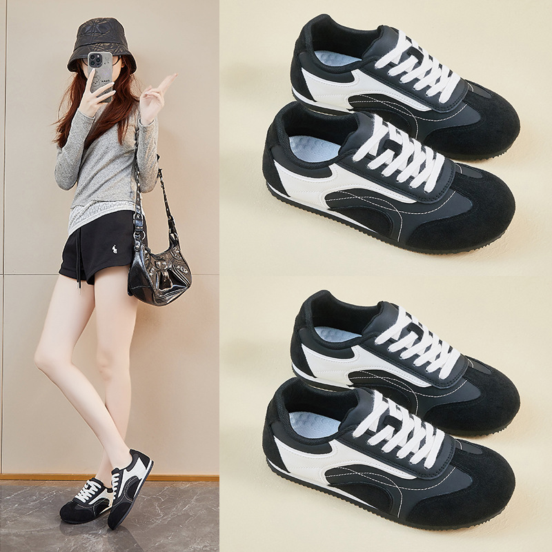 Women's leather sports shoes,  - Women Shoes Running 评论和价格