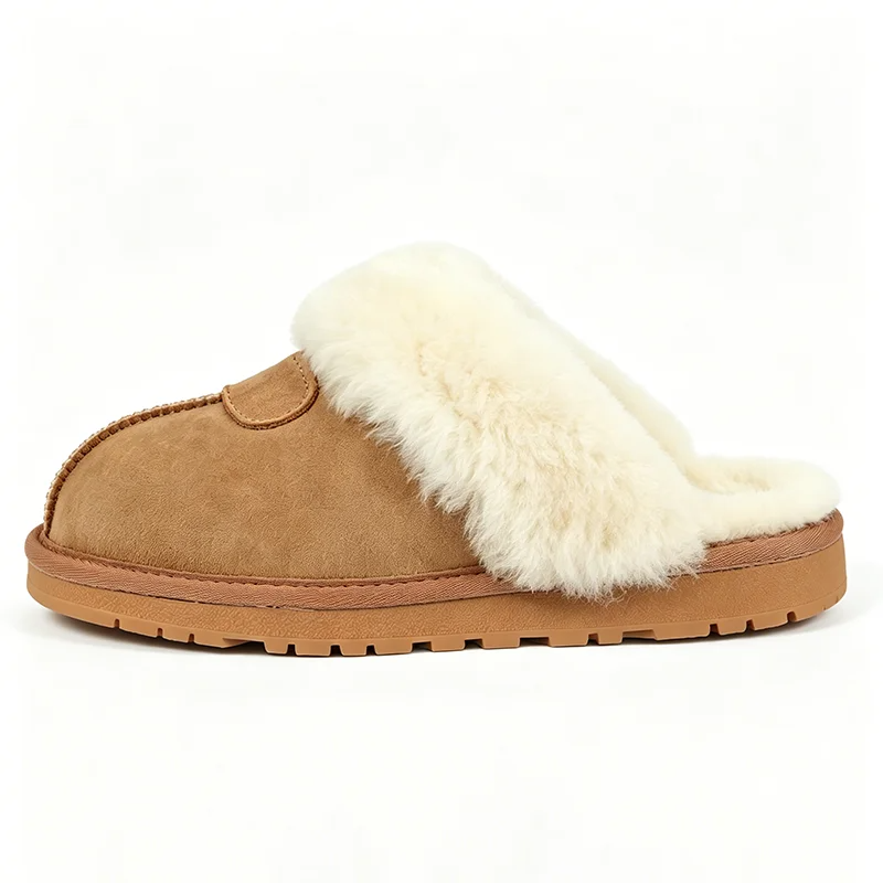Natural Fur Slippers for Women - Women Shoes Winter 评论和价格