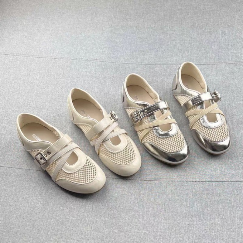 New Splicing Woven Hollow Snea - Women Shoes Casual 评论和价格