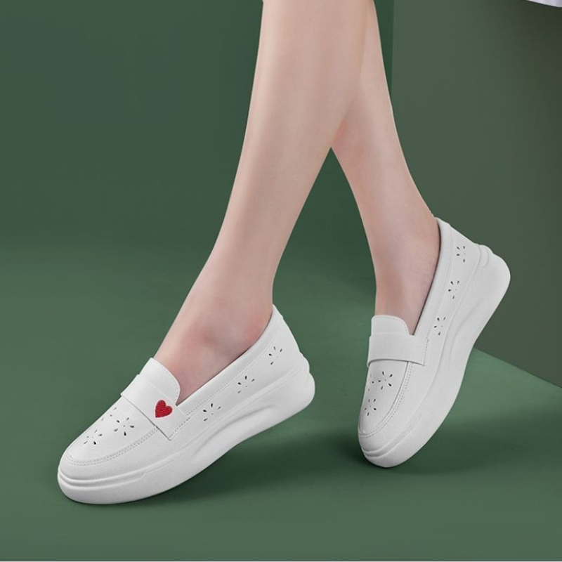 Trendy Korean Platform Nurse S - Women'S Shoes For Standing All Day 评论和价格