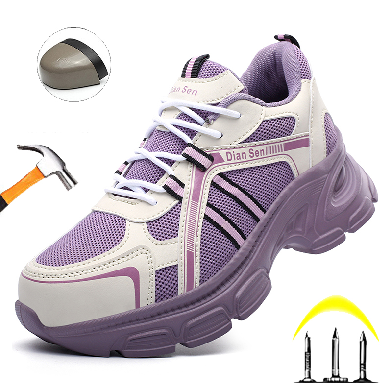 Safety Shoes Women Wear-resist - Women'S Shoes For Work 评论和价格