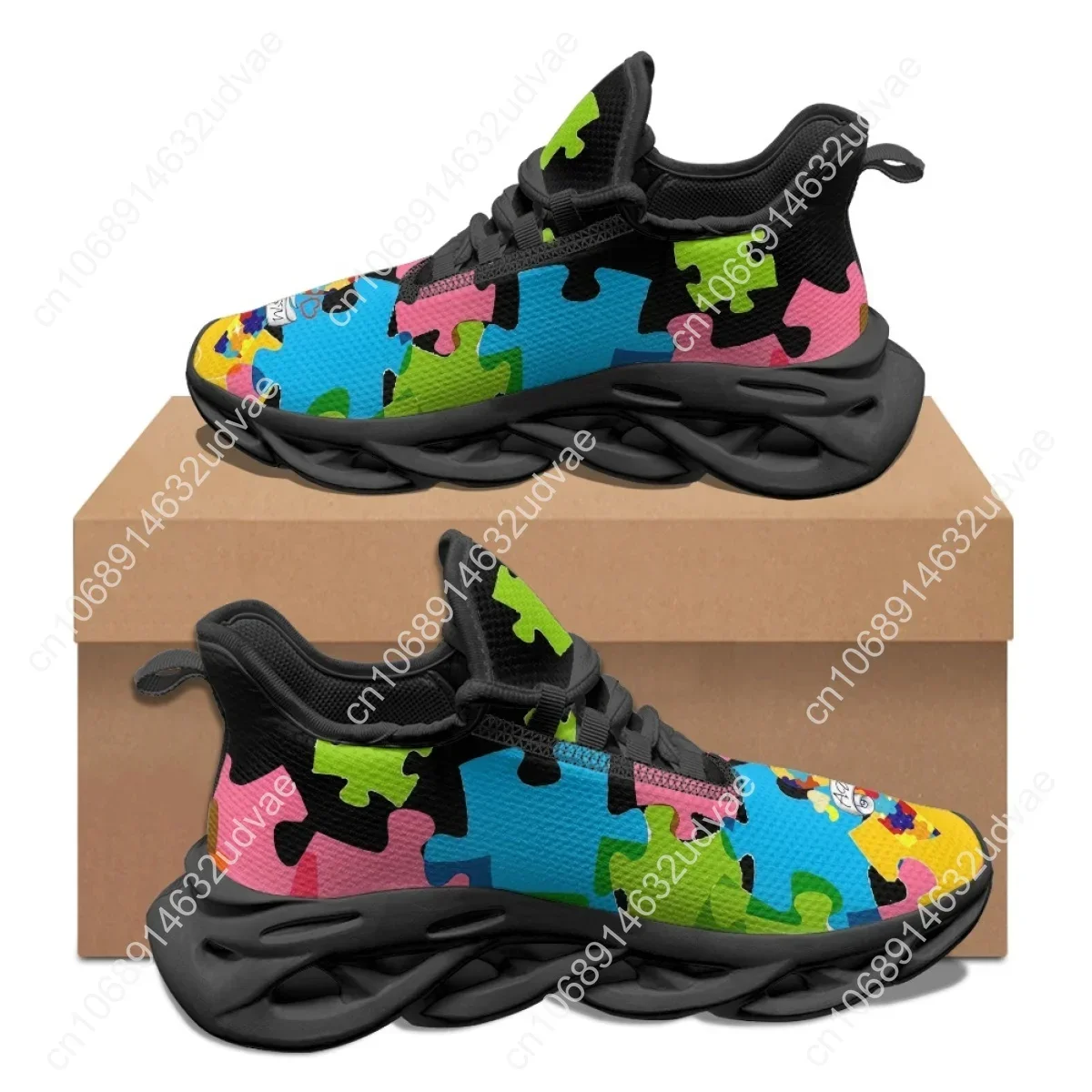 Autism Awareness Sports Runnin - Women Shoes Running 评论和价格