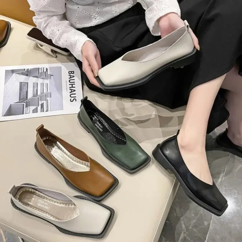 Roman Women Low Heel Pumps Lad - Women'S Shoes For Fall 评论和价格