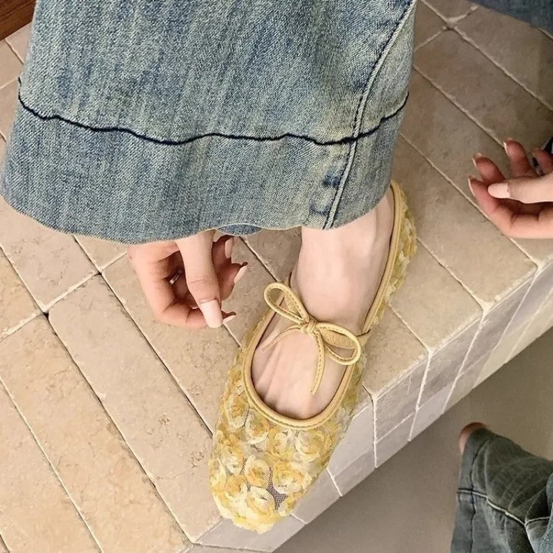 Gentle New Chinese Rose Mesh M - Women Shoes Casual 评论和价格