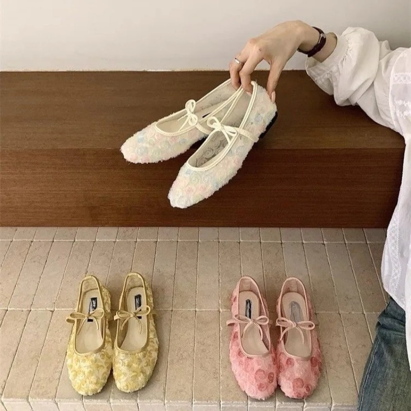 Gentle New Chinese Rose Mesh M - Women Shoes Casual 评论和价格