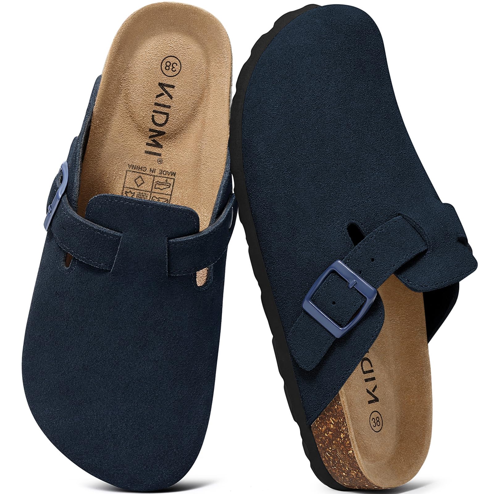 Litfun Cork Footbed Mules For  - Women'S Shoes Vegan 评论和价格