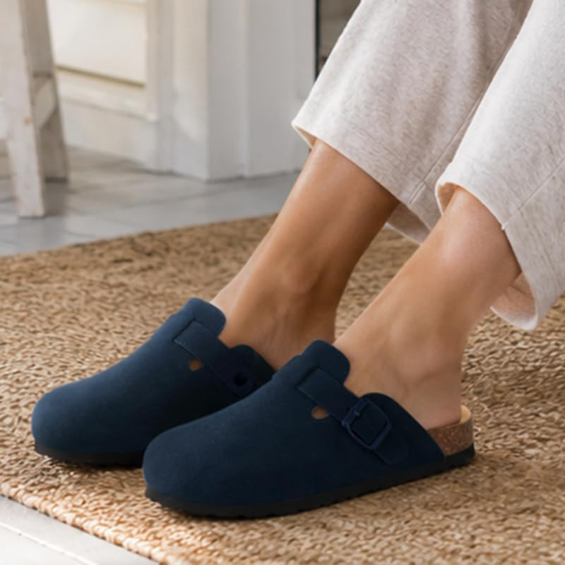 Litfun Cork Footbed Mules For  - Women'S Shoes Vegan 评论和价格
