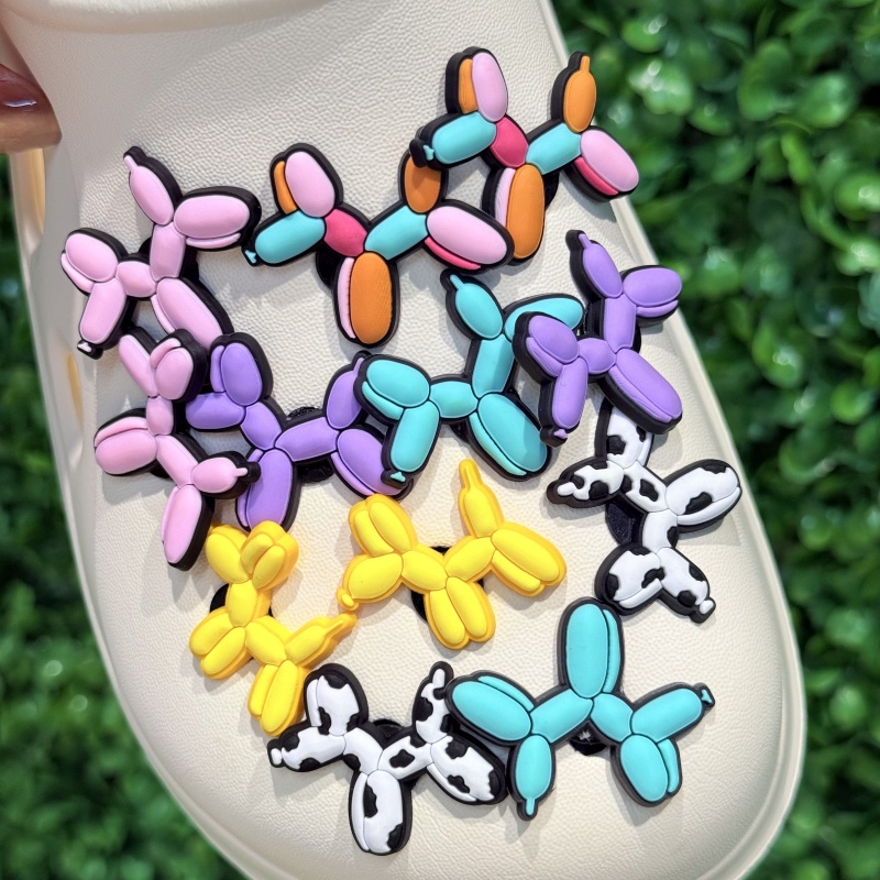12pcs Balloon Dog Cartoon Shoe - Women'S Shoes Hush Puppies 评论和价格