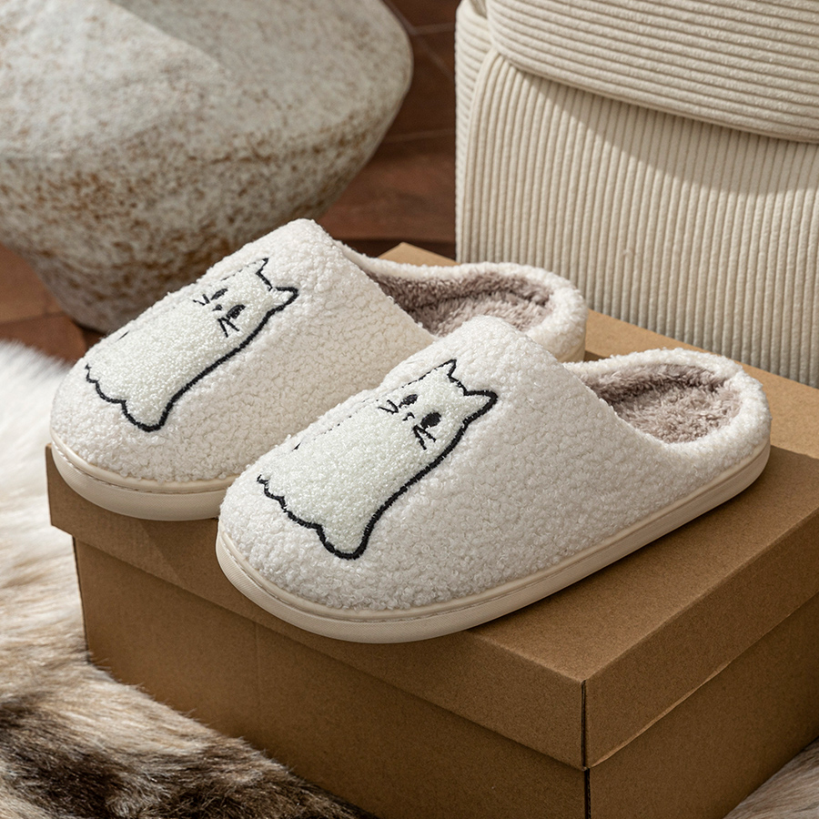 Fashion Cute Line Cat Exquisit - Women Shoes Winter 评论和价格