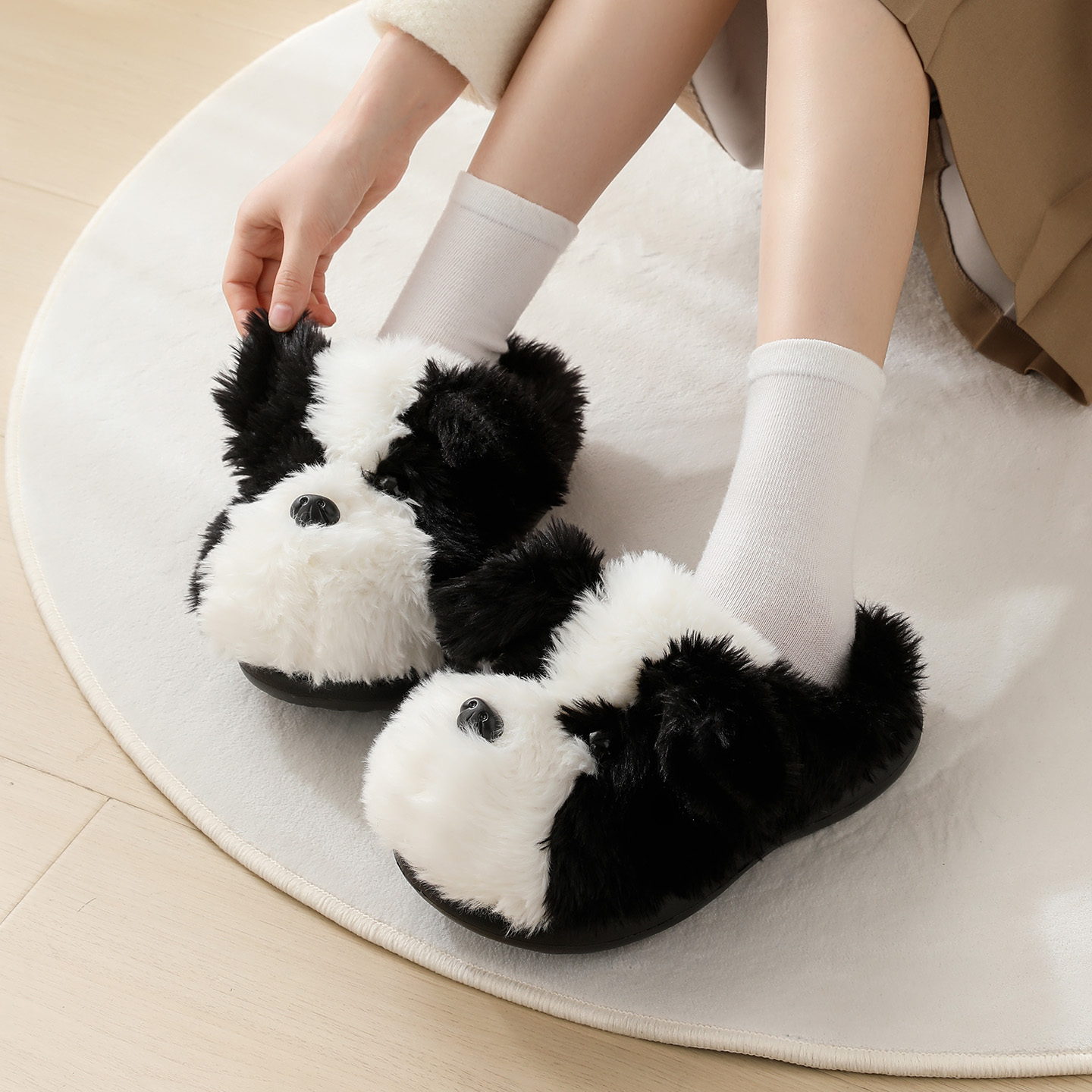 ZUOFU Border Collie Dog Cartoo - Women'S Shoes Hush Puppies 评论和价格