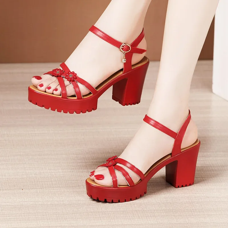 8cm Small Size 32-43 Elegant F - Women Shoes Model 评论和价格
